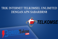 Telkomsel Unlimited dengan APN sabarbrn8