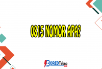 0815 Nomor Apa?