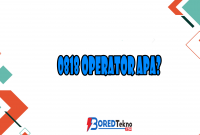 0818 operator apa?