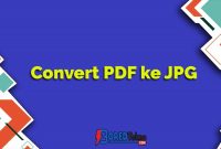 Convert PDF ke JPG