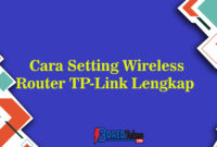 cara setting wifi tp link